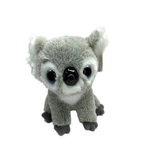 Kookoo TY Original Beanie Baby 6" Koala Bear Gray with Tag 2016 VelveTy